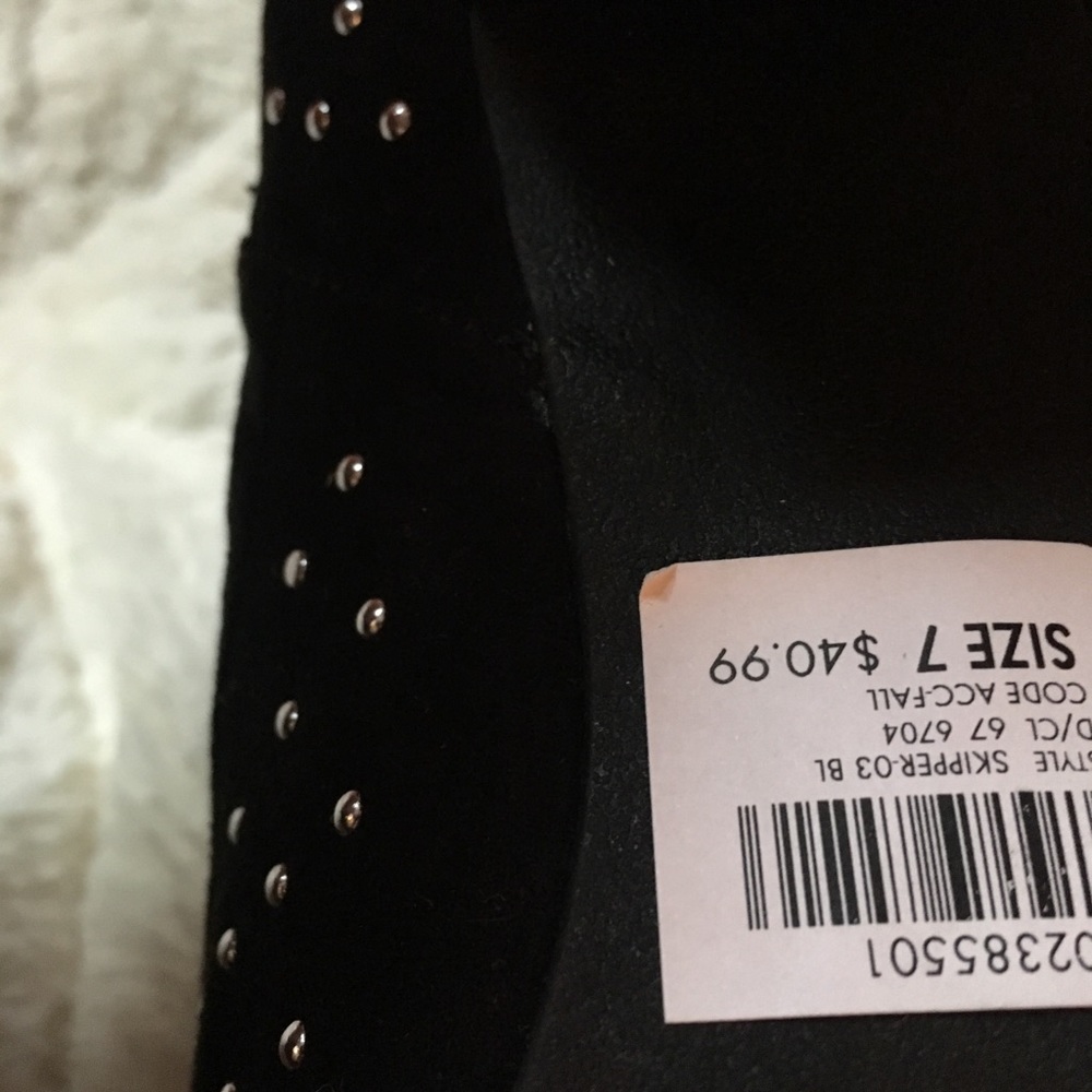 Black booties with gems - Picture 3 of 8